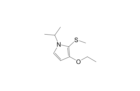 1-iso-Propyl-3-ethoxy-2-methylsulfanylpyrrole
