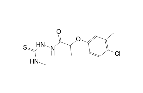 2-[2-(4-chloro-3-methylphenoxy)propanoyl]-N-methylhydrazinecarbothioamide