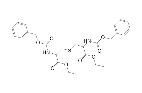 Alanine, 3,3'-thiobis[N-carboxy-, N,N'-dibenzyl diethyl ester, L-