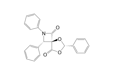 (4-r,3-t,6-c)-2-Aza-5,7-dioxa-2,3,6-triphenyl-spiro[3.4]octane-1,8-dione