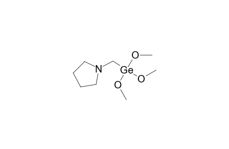 Trimethoxy(pyrrolidinomethyl) germane