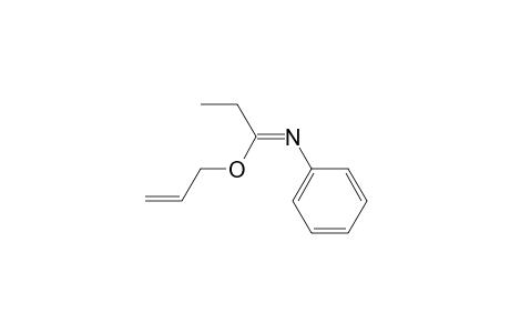 Propanimidic acid, N-phenyl-, 2-propenyl ester