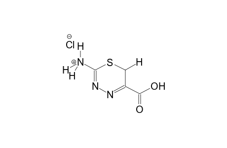 2-AMINO-5-CARBOXY-1,3,4-THIADIAZINE HYDROCHLORIDE
