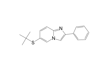 6-(tert-Butylsulfanyl)-2-phenylimidazo[1,2-a]pyridine