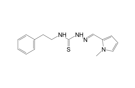 1-methylpyrrole-2-carboxaldehyde, 4-phenethyl-3-thiosemicarbazone