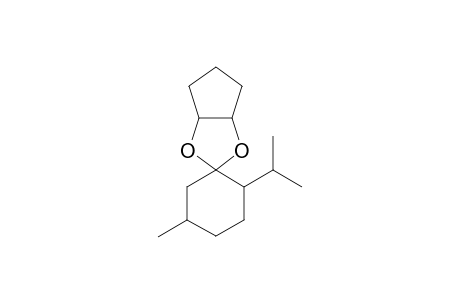 Spiro[cyclohexane-1,2'-[4H]cyclopenta[1,3]dioxole], tetrahydro-5-methyl-2-(1-methylethyl)-, stereoisomer