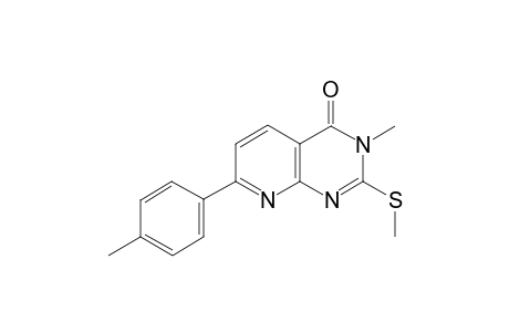 3-Methyl-2-(methylthio)-7-p-tolylpyrido[2,3-d]pyrimidin-4(3H)-one