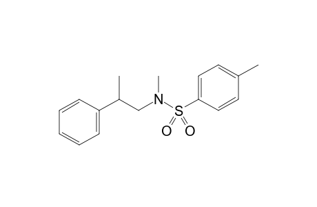 N,4-Dimethyl-N-(2-phenylpropyl)benzenesulfonamide