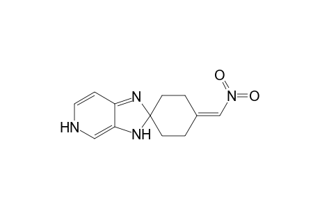 (E)-4'-Nitromethylene-spiro{cyclohexane-1,2'(5'H)-2'H-imidazo[4,5-c]pyridine}