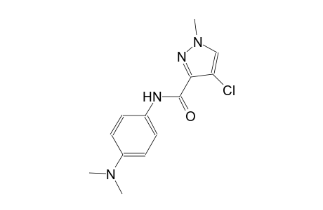 4-chloro-N-[4-(dimethylamino)phenyl]-1-methyl-1H-pyrazole-3-carboxamide