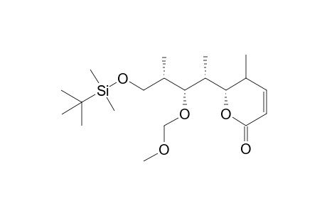 6-[4'-(t-Butyldimeythylsilyl)oxy-2'-(methoxymethoxy)-1',3'-dimethylbutyl]-5-methyl-2,5-dihydrofuran-2-one
