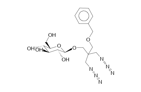 (3-Azido-2-azidomethyl-2-benzyloxymethyl-propyl)-b-d-glucopyranoside