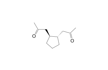 trans-1-[2-(2-Oxopropyl)cyclopentyl]-2-propanone