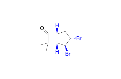 2-exo,3-endo-DIBROMO-7,7-DIMETHYLBICYCLO[3.2.0}HEPTAN-6-ONE