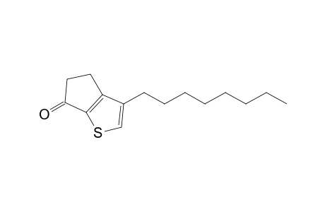4,5-Dihydro-6H-3-octylcyclopenta[b]thiophene-6-one