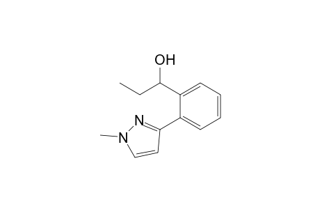 3-[2'-(.alpha.-Hydroxypropyl)phenyl]-1-methylpyrazole