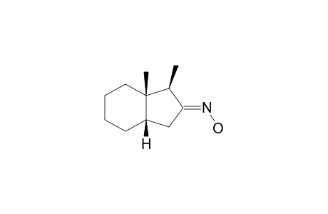 (1-ALPHA,3A-ALPHA,7A-ALPHA)-2H-1,3,3A,4,5,6,7,7A-OCTAHYDRO-1,7A-DIMETHYL-2-INDENONE-OXIME