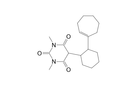 5-[2-(1-cycloheptenyl)cyclohexyl]-1,3-dimethylpyrimidine-2,4,6(1H,3H,5H)-trione
