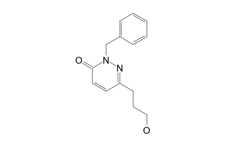 2-BENZYL-6-(3-HYDROXYPROPYL)-PYRIDAZIN-3(2H)-ONE