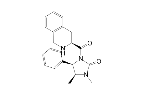 (4R,5S)-1,5-dimethyl-3-[oxo-[(3S)-1,2,3,4-tetrahydroisoquinolin-3-yl]methyl]-4-phenyl-2-imidazolidinone