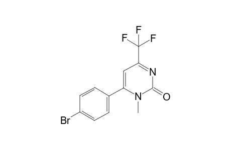6-(4-Bromophenyl)-1-methyl-4-(trifluoromethyl)pyrimidin-2(1H)-one