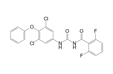 Benzamide, N-[[(3,5-dichloro-4-phenoxyphenyl)amino]carbonyl]-2,6-difluoro-