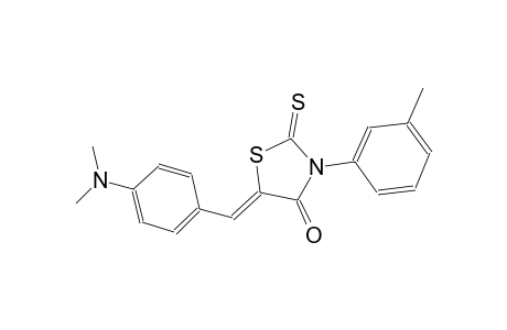 4-thiazolidinone, 5-[[4-(dimethylamino)phenyl]methylene]-3-(3-methylphenyl)-2-thioxo-, (5Z)-