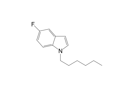 5-Fluoro-1-hexylindole