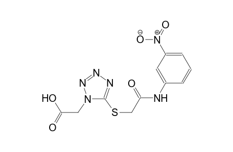 (5-{[2-(3-nitroanilino)-2-oxoethyl]sulfanyl}-1H-tetraazol-1-yl)acetic acid