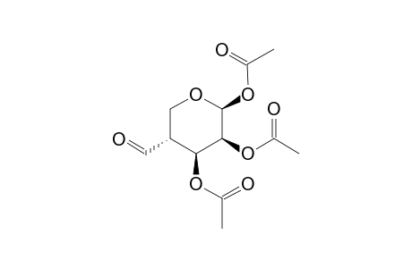 2.beta.,3.beta.,4.beta.-triacetoxy-5-.alpha-formyloxyperhydroxypyran