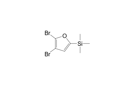 2-Trimethylsilyl-4,5-dibromofuran