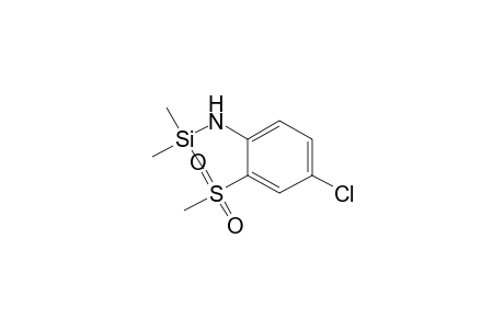 N-(4-chloro-2-(methylsulfonyl)phenyl)-1,1,1-trimethylsilanamine