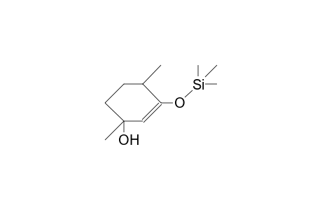 3b-Hydroxy-3a,6a-dimethyl-1-trimethylsiloxy-1-cyclohexene