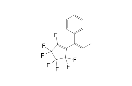 2,3,3,4,4,5,5-Heptafluoro-1-(2-methyl-1-phenyl-1-propenyl)cyclopentene