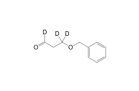 [1,3,3-D3]-3-(Benzyloxy)-1-propanal