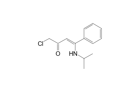 1-Chloro-4-isopropylamino-4-phenylbut-3-en-2-one