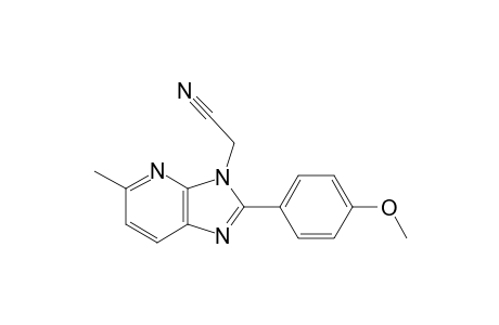 3-Cyanomethyl-2-(4-methoxyphenyl)-5-methyl-3H-imidazo[4,5-b]pyridine