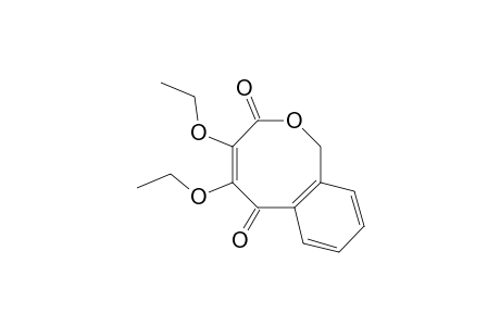 2,3-Diethoxy-4-oxo-5,6-benzo-2-hepten-7-olide
