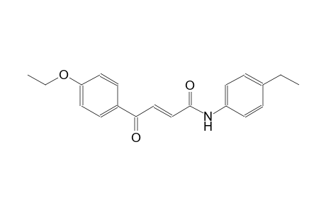 (2E)-4-(4-ethoxyphenyl)-N-(4-ethylphenyl)-4-oxo-2-butenamide