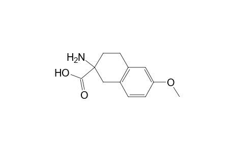 2-Amino-6-methoxy-3,4-dihydro-1H-naphthalene-2-carboxylic acid