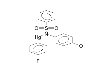 N-(4-FLUOROPHENYLMERCURO)-4'-METHOXYBENZENSULPHANILIDE