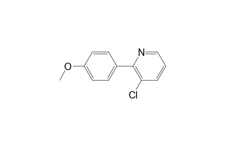 2-(4-Methoxyphenyl)-3-chloropyrdine