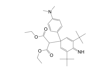 Diethyl 2-[3,5-Di-tert-butyl-1-[4-(dimethylamino)-phenyl]-4-imino-2,5-cyclohexadien-1-yl]malonate