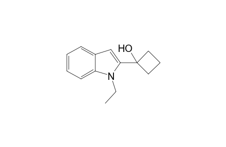 1-(1-Ethyl-1H-indol-2-yl)cyclobutanol