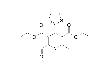 (+/-)-(S/R)-DIETHYL-2-FORMYL-6-METHYL-4-(THIEN-2'-YL)-1,4-DIHYDROPYRIDINE-3,5-DICARBOXYLATE