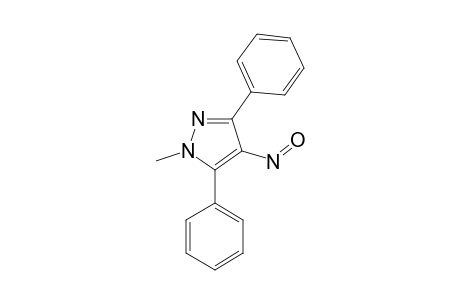1-METHYL-4-NITROSO-3,5-DIPHENYLPYRAZOLE