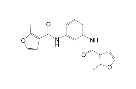 2-methyl-N-{3-[(2-methyl-3-furoyl)amino]phenyl}-3-furamide