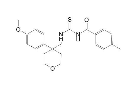 thiourea, N-(4-methylbenzoyl)-N'-[[tetrahydro-4-(4-methoxyphenyl)-2H-pyran-4-yl]methyl]-