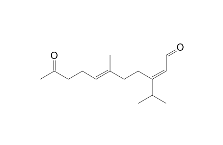 (2E,6E)-3-Isopropyl-6-methyl-10-oxoundeca-2,6-dienal