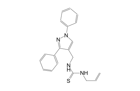 N-allyl-N'-[(1,3-diphenyl-1H-pyrazol-4-yl)methyl]thiourea